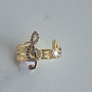 Music Ring Sz 5-6.5, New